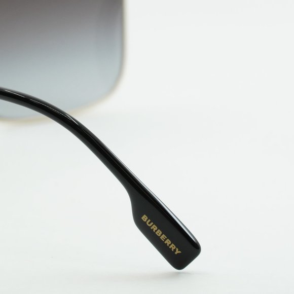 💯 NEW BURBERRY BE3119 JUDE 11098G GOLD GREY SQUARE SUNGLASSES - Picture 5 of 13